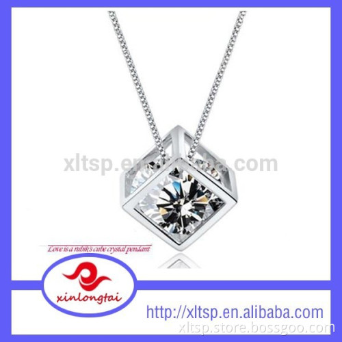 Wholesale Fashion Jewelry Gemstone Silver Jewelry 925 Sterling Silver Necklace with Pendant